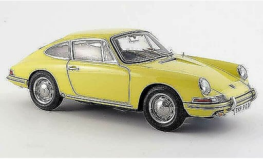 Porsche 911 1964 1/18 CMC (serie) cremeamarillo innenausstattung negro coche miniatura