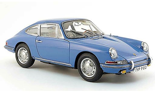 Porsche 911 1964 1/18 CMC (serie) azul innenausstattung gris coche miniatura