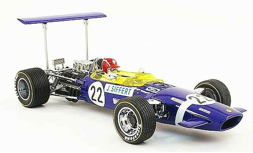 Lotus 49B Base 1/18 Quartzo no.22 j.siffert gp Gran Breta&Atilde;&plusmn;a 1968 coche miniatura