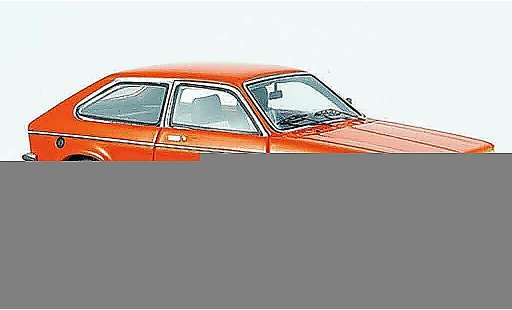 Opel Kadett C City 1/43 Neo rojo 1978 coche miniatura