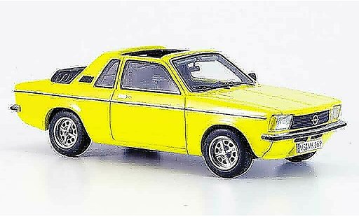 Opel Kadett C Aero 1/43 Neo amarillo 1978 coche miniatura