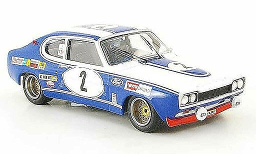 Ford Capri RS 2600 1/43 Trofeu ganador Spa 1972 coche miniatura