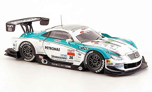 Lexus SC 430 1/43 Ebbro Tom's No.36 Petronas Super GT 2008 coche miniatura