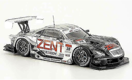 Lexus SC 430 1/43 Ebbro Cerumo No.38 Zent Super GT 2008 coche miniatura