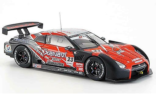 Nissan Skyline R35 1/43 Ebbro JGTC GT R Xanavi Nismo No.23 Testcar Fuji Super GT 2008 coche miniatura