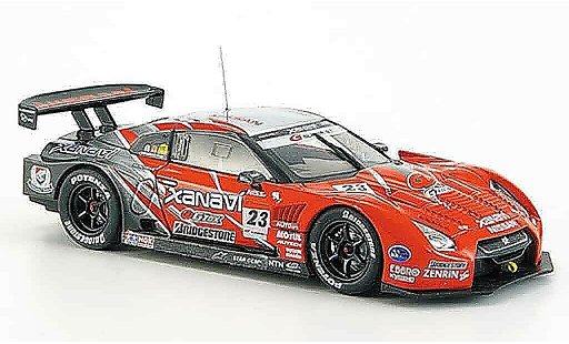 Nissan Skyline R35 1/43 Ebbro JGTC GT R Xanavi Nismo No.23 Fuji Super GT 2008 coche miniatura