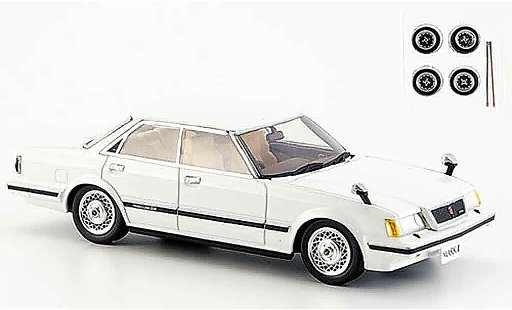 Toyota Mark Base 1/43 Aoshima ii blanco grande twincam24 1982 coche miniatura