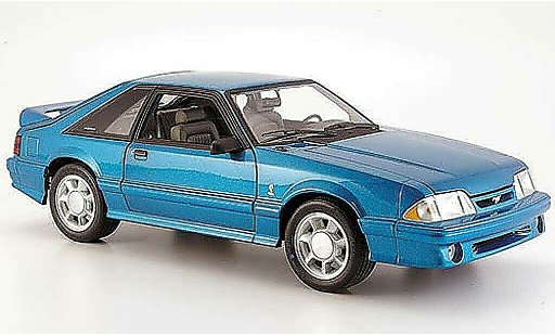 Ford Mustang Cobra 1/18 GMP azul coche miniatura