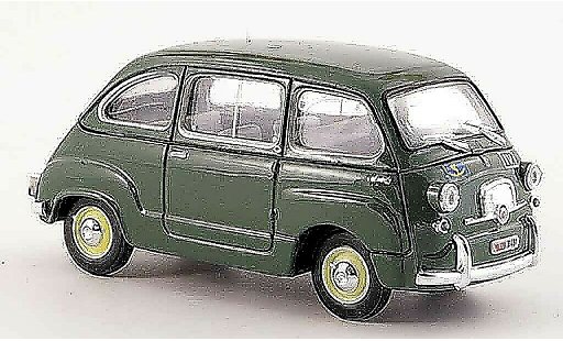 Fiat 600 Multipla 1/43 Brumm D Polizia Stradale police 1960 coche miniatura