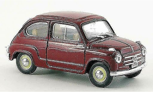 Fiat 600 Berlina 1/43 Brumm Polizia Stradale police 1955 coche miniatura