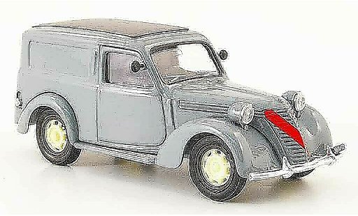 Fiat 1100 Furgone 1/43 Brumm gris coche miniatura