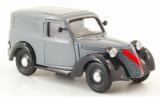 Fiat 1100 Furgone 1/43 Brumm gris negro coche miniatura