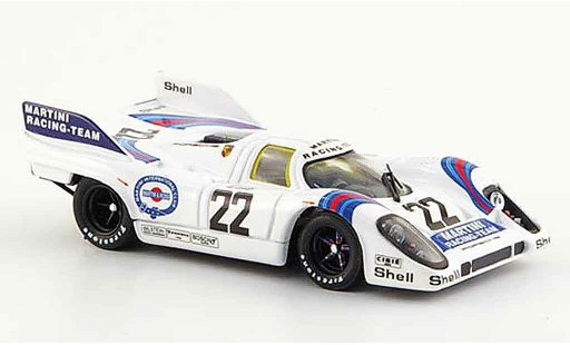 Porsche 917 1971 1/43 Brumm No.22 Martini ganador 24h Le Mans coche miniatura
