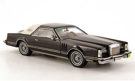 Lincoln Continental 1978 1/43 Neo Mark V negro/blanco Coupe coche miniatura