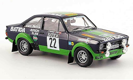 Ford Escort Rally 1/43 Trofeu BDA No.22 Batida Janner 1980 coche miniatura