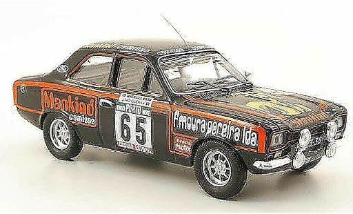 Ford Escort MK1 1/43 Trofeu No.65 Mankind Rally Portugal 1977 coche miniatura