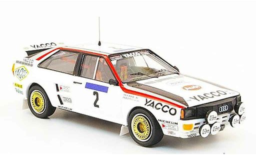 Audi Quattro coupe 1/43 Trofeu No.2 Yacco Tour de France Auto 1984 coche miniatura