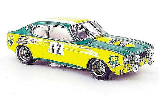 Ford Capri RS 2600 1/43 Trofeu No.12 Siebter Platz Tour de Corse 1972 coche miniatura