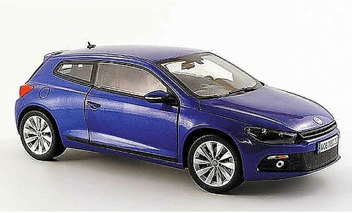 Volkswagen Scirocco Base 1/18 Norev 3 azul 2008 coche miniatura