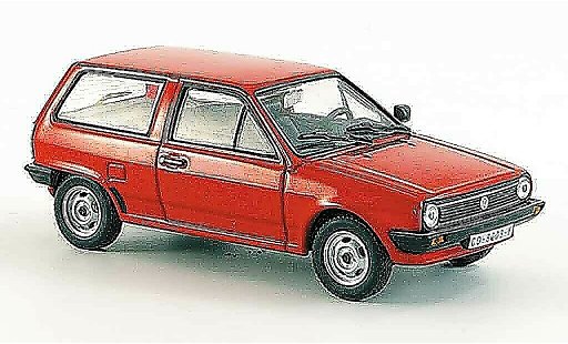 Volkswagen Polo Base 1/43 WhiteBox ii rojo coche miniatura