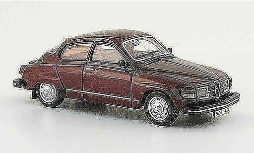 Saab 96 GL 1/43 Neo rojo 1979 coche miniatura