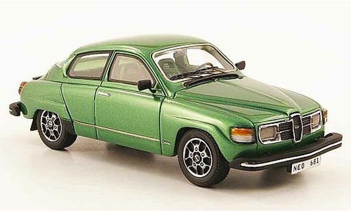 Saab 96 GL 1/43 Neo verde 1979 coche miniatura
