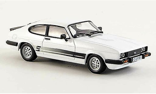 Ford Capri MK3 1/43 WhiteBox III blanco 1981 coche miniatura