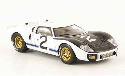 Ford GT40 Mk II 1/43 IXO GT 40 No.2 Le Mans Test 1966 coche miniatura