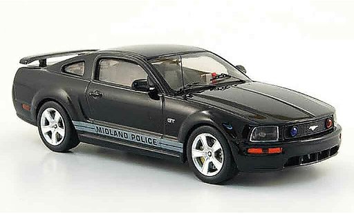 Ford Mustang Police 1/43 IXO GT Midland Verkehrs coche miniatura