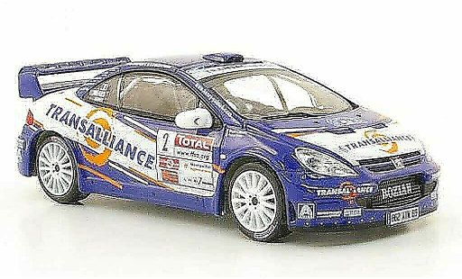 Peugeot 307 WRC 1/43 IXO No.2 Transalliance Rally Cevennes 2007 coche miniatura