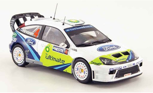 Ford Focus RS WRC 1/43 IXO No.4 BP Rally Finland 2005 coche miniatura