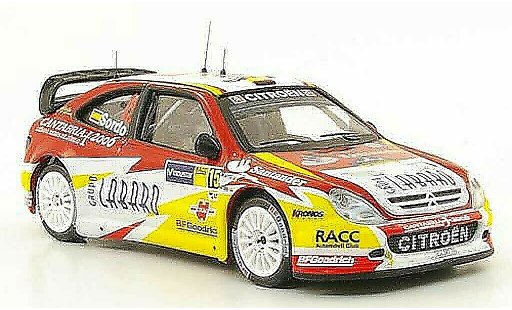 Citroen Xsara WRC 2006 1/43 IXO No.15 RACC Rally Catalunya coche miniatura