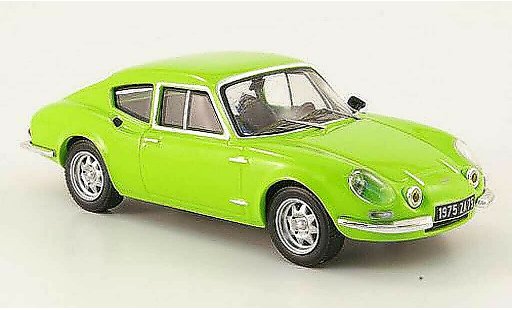 CG 1300 coupe 1/43 IXO verde 1973 coche miniatura