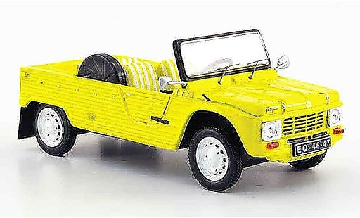 Citroen Mehari Plage 1/43 IXO amarillo 1983 coche miniatura