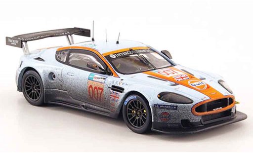 Aston Martin DBR9 gt1 1/43 IXO no.007 avec schmutzeffekt 24h le mans 2008 coche miniatura