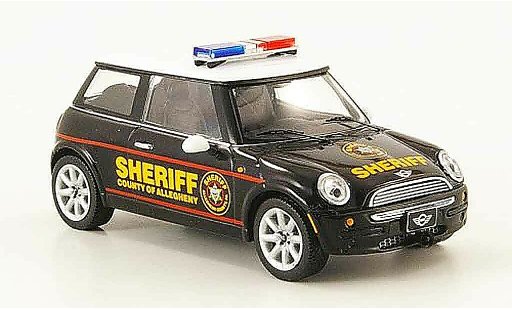 Mini Cooper D 1/43 IXO Allegheny County Sheriffs police 2004 coche miniatura