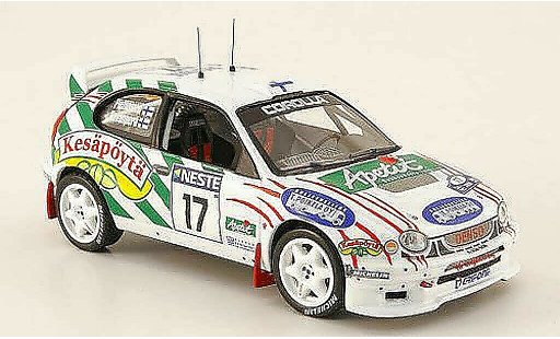 Toyota Corolla WRC 1/43 IXO No.17 Kesapoyta Rally Finland 2000 coche miniatura