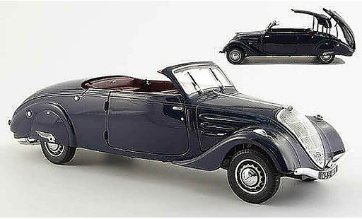 Peugeot 402 Eclipse 1/18 Norev azul 1937 coche miniatura
