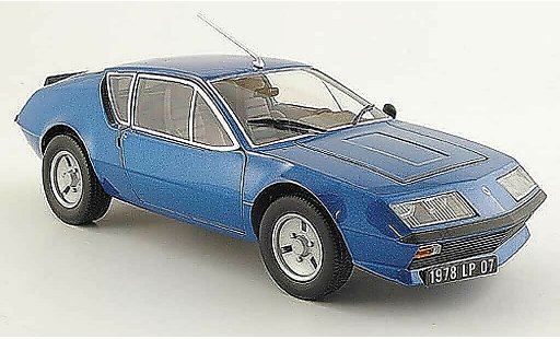 Alpine A310 v6 1/18 Maisto azul 1978 coche miniatura