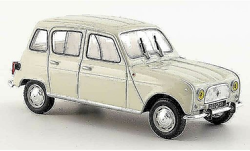Renault 4 R3 1/43 Norev beige 1962 coche miniatura