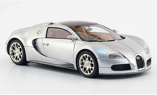 Bugatti Veyron coupe 1/43 Look Smart 16.4 gris metallisee 2008 coche miniatura
