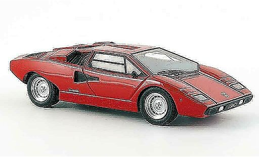 Lamborghini Countach LP 400 1/43 Look Smart rojo 1978 coche miniatura