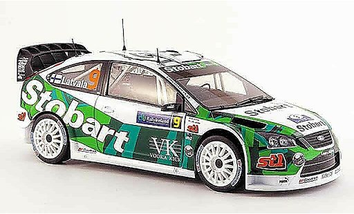 Ford Focus RS WRC 1/18 Sun Star no.9 dritter platz rallye irlande 2007 coche miniatura