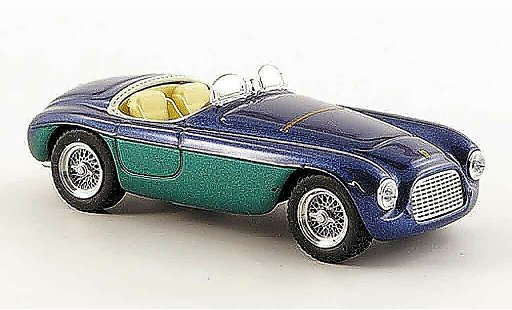 Ferrari 166 MM 1/43 Art Model barchetta touring azul verde coche miniatura
