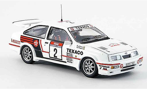 Ford Sierra Cosworth RS 1/43 Trofeu No.2 Texaco Tour de Corse 1987 coche miniatura