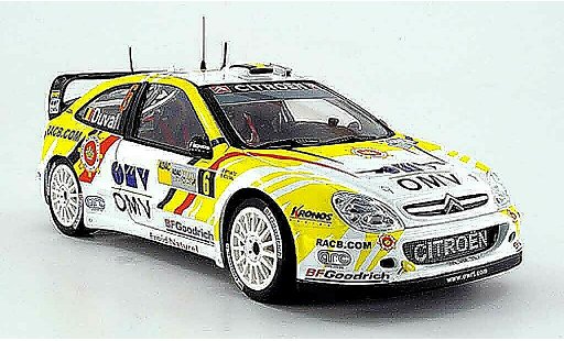 Citroen Xsara WRC 2007 1/18 Sun Star no.6 duval/pivato rallye allemagne coche miniatura