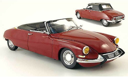 Citroen DS 19 1/18 Sun Star cabriolet rojo 1961 coche miniatura