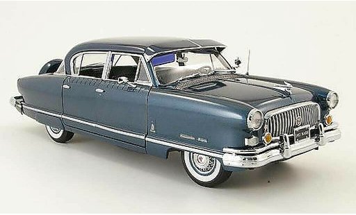 Nash Ambassador Airflyte 1/18 Sun Star azul/azul 1952 coche miniatura