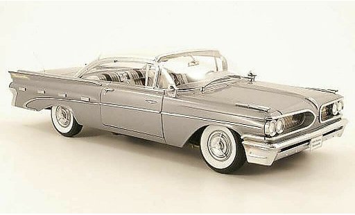 Pontiac Bonneville Hardtop 1/18 Sun Star hard top gris metallisee et beige 1959 coche miniatura