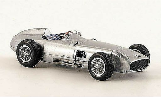 Mercedes W 196 Base 1/43 Premium ClassiXXs Monoposto gris coche miniatura